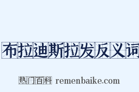 布拉迪斯拉发反义词是什么意思的图片